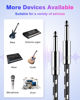 Picture of New bee Guitar Cable 10 ft Electric Instrument Cable Bass AMP Cord 1/4 Straight to Straight for Electric Guitar, Bass Guitar, Electric Mandolin, Pro Audio