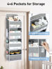 Picture of Yecaye 1 Pack Bathroom Organizers and Storage, 35.2lbs Load Toy Stuffed Animal Storage, Swing-proof Hanging Over the Door Organizer for Nursery Newborn Baby Essential Stuff