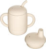 Picture of Cuddle Campus Sippy Cups 7OZ, [4 in 1] Baby Cups, Shatterproof Silicone Straw Cup,Open Cup for 6M, 6M+,6-12 Months,1/1+ Year Old Baby,Toddler