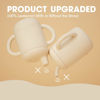 Picture of Cuddle Campus Sippy Cups 7OZ, [4 in 1] Baby Cups, Shatterproof Silicone Straw Cup,Open Cup for 6M, 6M+,6-12 Months,1/1+ Year Old Baby,Toddler