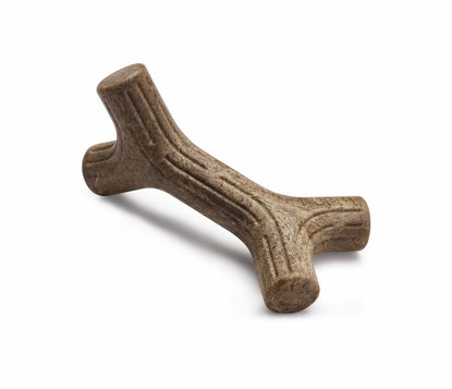 Picture of Benebone Puppy Maplestick Dog Chew Toy, Made in USA, Real Maple Wood Flavor, Small, Brown