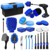 Picture of 27Pcs Car Detailing Kit, Car Detailing Brush Set, Auto Detailing Drill Brush Set, Car Detailing Brushes, Car Wash Kit, Car Accessories, Car Cleaning Tools Kit for Interior, Exterior, Wheels