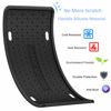 Picture of QiqaMole 1 Pack Silicone License Plate Frame, Front Back License Plate Cover, License Plate Bracket Holder Rust-Proof, Rattle-Proof, Weather-Proof for US and CA Standard Car (Green)
