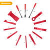 Picture of GOOACC 102Pcs Trim Removal Tool, Auto Terminal Removal Tool, Auto Clip Pliers Stereo Removal Tools, Car Upholstery Repair Removal Kit,Precision Hook and Pick Set, Round Handle Crowbar