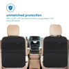 Picture of Enovoe Kick Mats Back Seat Protectors for Vehicles - 2-Pack Car Seat Back Cover with Multi-Pocket Storage Organizer - Durable Back of Car Seat Protector from Dirt and Scratches - 18x24-Inch (Black)