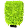 Picture of AIDEA Car Wash Mitt Microfiber, 1PK-Scratch-Free& Lint-Free, Premium Chenille Microfiber Wash Mitt Car Wash Brush-Green Regular Size (7.12''X10.14'')