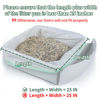 Picture of 40 Count Cat Litter Box Liners for Automatic Cat Litter Box and Litter-Robot 4/3, Heavy-Duty, Extra Thick