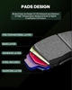 Picture of SCITOO D1057 Rear Ceramic Brake Pads Sets Fit For Chrysler 300 2005-2019,For Dodge Challenger 2009-2019,For Dodge Charger 2006-2019,For Dodge Magnum 2005-2008