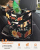 Picture of Pritent Car Trash Can with Lid, Cute Leakproof Car Trash Garbage Bag Hanging Vehicle Trash Bin Small Portable Automotive Garbage Cans Organizer for Back/Front Seat/Console(2.8 Gallons,Rose)