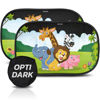 Picture of CARAMAZ Car Window Shade for Baby with Certified UV-Protection 2 Pack - 20"x12" OPTIDARK