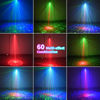 Picture of POCOCO DJ Disco Stage Party Lights, Sound Activated Laser Light RGB Flash Strobe Projector with Remote Control for Christmas Halloween Decorations Karaoke Pub KTV Bar Dance Gift Birthday Wedding