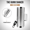 Picture of Soulmate Guiro Instrument 12"x5" Stainless Steel Guiro Latin Percussion Instrument with Scraper Professional Band Accompaniment Guiro Shaker Instrument