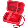 Picture of Carrying Case Compatible with JBL Go 4 - Portable Bluetooth Speaker Box Pro Sound, Also for Go 3/Go3 Eco/Go2 Waterproof Mini Wireless Speakers - Case Only (Red)