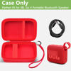 Picture of Carrying Case Compatible with JBL Go 4 - Portable Bluetooth Speaker Box Pro Sound, Also for Go 3/Go3 Eco/Go2 Waterproof Mini Wireless Speakers - Case Only (Red)