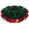 Picture of Huxley & Kent Ruff Pet Scrunchy | Elf (Extra-Small) | Festive Christmas/Holiday Neckwear for Dogs/Cats | Fun Stretchable Costume Accessory | Soft Collar with Bells