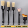 Picture of Birbenben 6PCS Car Detailing Brush Set, Ultra Soft Boars Hair Detail Brushes, Automotive Cleaning Brush Kit for Wheels, Air Vent, Leather Seats, Vehicles Auto Exterior Interior Detailing Brushes Tool