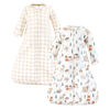 Picture of Hudson Baby Unisex Baby Cotton Long-Sleeve Wearable Sleeping Bag, Sack, Blanket, Boy Woodland Pals, 3-9 Months