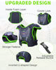 Picture of Kids Dirt Bike Gear - StarknightMT Youth Motorcycle Riding Protective Gear ATV Chest Protector Motocross Armor Suit for Boys Girls Mountain Biking Cycling, Light Green