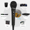 Picture of YIOWNER Wired Microphone, Karaoke Microphone, Handheld Microphone for Singing, Mic Karaoke with 2.5m Cable, Vocal Dynamic Mic for Speaker, AMP, Mixer, DVD