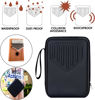 Picture of Kalimba 17 Keys Thumb Piano with Hard Case Study Instruction and Tune Hammer, Portable Mbira Sanza African Wood Finger Piano, Gift for Kids Adult Beginners Professional (Brown with Hard Case)