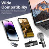 Picture of SmaFun Wireless Lavalier Microphone for iPhone - Android, iPad, Tablets, Bluetooth Mini Microphone with Noise Canceling,65FT Transmission,6H Battery Life, Professional Lapel Mic for Video Recording