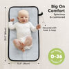 Picture of Portable Diaper Changing Pad - Waterproof Foldable Baby Changing Mat - Travel Diaper Change Mat - Lightweight Changing Pads for Baby - Baby Changer - Machine Washable (Dino Ridge)