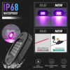 Picture of Honalia LED Rock Lights for Trucks, 6 pods Multicolor RGB Underglow Kit for Cars with Bluetooth APP Control for ATV Accessories Golf Cart Four Wheeler RZR UTV Truck Accessories.