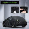 Picture of Car Cover Custom Fit for Volkswagen Beetle 2 Door 1998-2019, Waterproof All Weather Full Exterior Cover Rain Sun Hail Protector Car Cover with Door Zipper