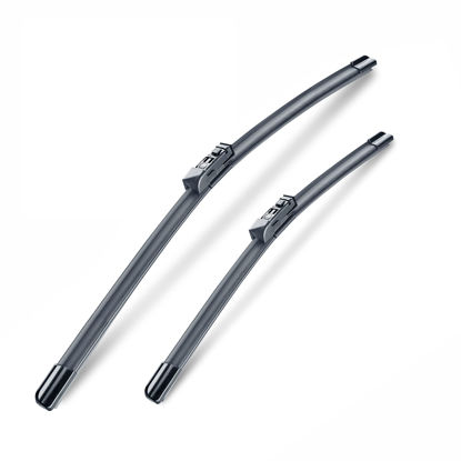 Picture of Beam Wiper Bldes 26"+16" Windshield Wiper Blades Replacement for Subaru lmpreza 2017-2021 for Toyota Chr 2018-2021 for Lexus Nx300h 2015-2022 Wiper Blades for My Car（ Top Lock Set of 2）