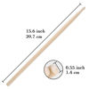 Picture of OIETON 2 Pairs Drum sticks 7A Classic Maple Wood Drumsticks Wood Tip Drumstick for Adults Kids and Beginners