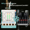 Picture of Podcast Equipment Bundle, BM-800 Podcast Microphone Bundle-Voice Changer with Mic Arm-Studio Condenser Microphone for Phone, PC, DJ, Perfect for Video Recording, Streaming Media, Gaming and Singing