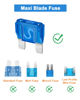 Picture of 30 Pcs Maxi Fuses Assortment Kit - 32V Blade Automotive Fuse for Auto, Car, Truck, RV (20A, 30A, 40A, 50A, 60A, 70A, 80A, 100A)