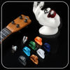 Picture of Shappy 12 Pcs Steel Finger Picks Set, Including Stainless Steel Finger Picks and Thumb Picks, Metal Finger Picks Adjustable Bass Finger Picks for Guitar, Banjos and Other (Trendy Style)