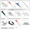 Picture of MIFOGE 25Pcs Guitar Repairing Tools Kit Setup Kit with Carry Bag for Acoustic Electric guitar Ukulele Bass Banjo Maintenance Tool with Ruler Gauge Measuring Tool Hex Wrench Files Fingerboard Guard