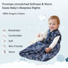 Picture of Unnivoll Baby Sleep Sack 12-18 Months 3 Pack 100% Cotton Lightweight 0.5 TOG Wearable Blanket Baby Sleep Bag with 2-Way Zipper for Newborn Infant Shark