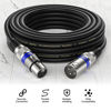Picture of EBXYA XLR Microphone Cable - XLR Male to Female Cable 6ft 6-Pack with 3-Pin Balanced XLR Cables for Mic Mixer, Recording Studio, Speaker