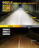 Picture of FAHREN 9007 fog Light Bulbs, 33000LM 900% Brighter, Real Mini Size 6500K Cool White IP68 Waterproof