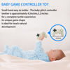 Picture of Cool Remote Game Control Teething Toy for Babies 0-6 6-12 Months,Game Controller Teether for Gamer Parents,Baby's First Valentines Day Gifts,Silicone Remote Chew Toys（White
