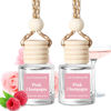 Picture of Car Air Freshener Diffuser, Hanging Car Diffuser and Essential Oil Diffuser for Car Vent, Car Air Freshener Cute, Car Essentials for Women Men, 2 Pack Car Diffusers Perfume Set, Made in USA