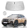 Picture of Windshield Sun Shade for Hyundai Tucson Accessories Window Sunshade Fit 2024 2023 2022 Hyundai Tucson Front Window Shade Sun Visor Blocks UV Keep Car Cooler