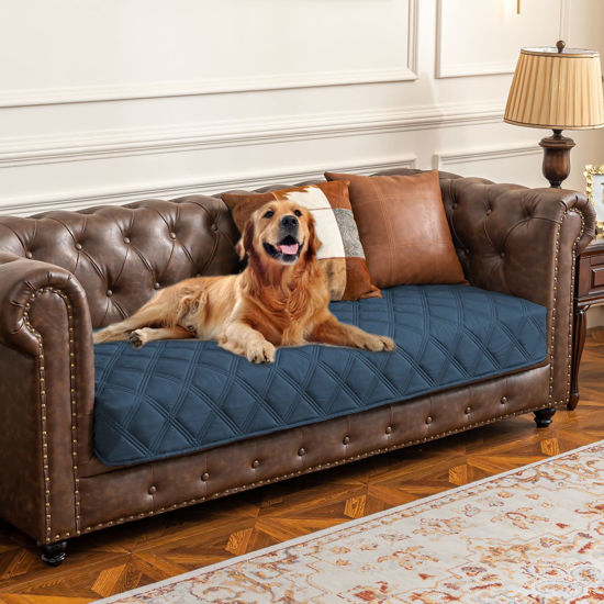 Picture of Ameritex Waterproof Dog Bed Cover Pet Blanket with Anti-Slip Back for Furniture Bed Couch Sofa