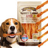 Picture of Gootoe Turkey Tendon Dog Treats - 100% USA-Sourced, Natural Snack, Premium Training Chews, Hypoallergenic, Reseal Value Bags, Size for Medium Dogs, Stick (Medium) 6 Unit/Pack