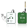 Picture of LEKATO Wireless in Ear Monitor System, 2.4G Stereo Wireless IEM System with Transmitter Beltpack Receiver Automatic Pairing, for Studio, Band Rehearsal, Live Performance,Green