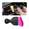 Picture of Blilo Car Interior Detailing Brush, Auto Soft Hair Cleaning Brushes, Scratch Free Curved Dirt Dust Collectors, Removal Tool for Vehicle Dashboard Air Conditioner Vents Leather Computer (Deep Purple)
