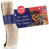 Picture of Devil Dog Pet Co. Split Elk Antlers for Dogs, 1 Pack, Jumbo 8”+, Grade A Long Lasting Dog Bones for Aggressive Chewers, Premium USA Naturally Shed Antler Dog Chew - No Odor, Dog Antler Chews