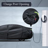Picture of Migaven 6 Layers Car Cover Custom Fit for Model 3 Car Cover 2017-2023 Waterproof Full Exterior Cover Rain Snow Protection with Charging Port Ventilated Mesh Door Zipper