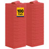Picture of UNIMADE Shop Towel, 100 Pack Commercial Grade Work Rags Microfiber Towels for Cars Cleaning Rag Bulk Detailing Cloth for Automotive Bar Mechanic Restaurant Garage Housekeeping, 11.5"x 11.5", Red