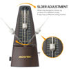 Picture of AODSK Mechanical Metronome Black Universal Metronome for Piano Guitar Violin Drums and Other Instruments Standard Loud Sound