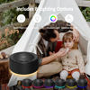 Picture of Nursery Lamp with Sound Machine, Mood Lighting, 7 Colors Night Light, 30 Soothing Sounds, White Noises for Baby, Adults. Timer, Plug in, Memory Function, Touch Control