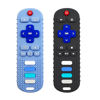 Picture of ERSIHUA 2Pcs Silicone Teething Toys, TV Remote Control Shape Teethers for Babies Teething Toys, Silicone TV Remote Teether BPA Free/Dishwasher/Refrigerator Safe